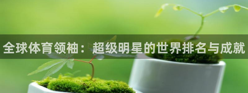 JJB竞技宝官网下载招商电话是多少啊：全球体育领袖：超级明星